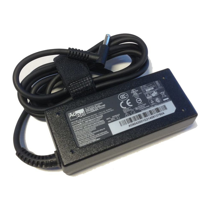 N HP AC Adapter 65W Smart - Laptop - 110 - 240 V - 65 W - 19.5 V - AC-an-DC - Schwarz