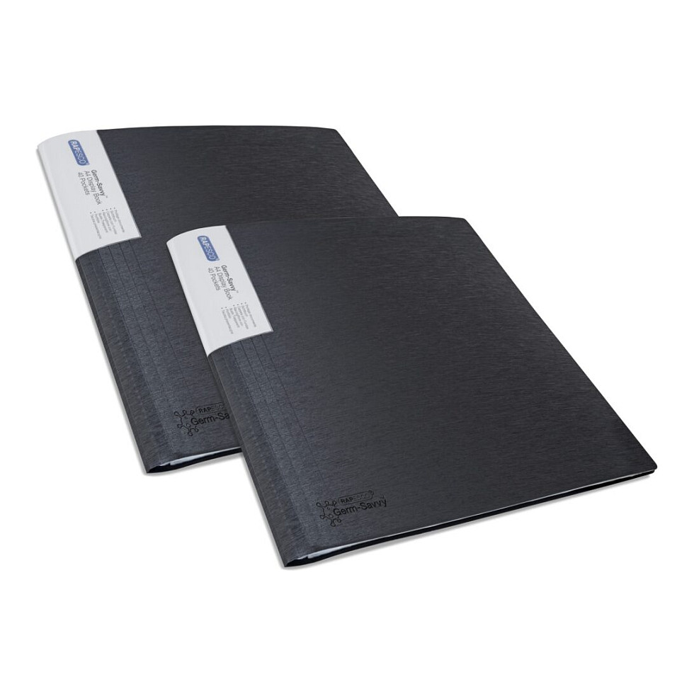 RAPESCO® Sichtbuch DIN A4 schwarz