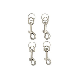 WEDO Karabinerhaken silber