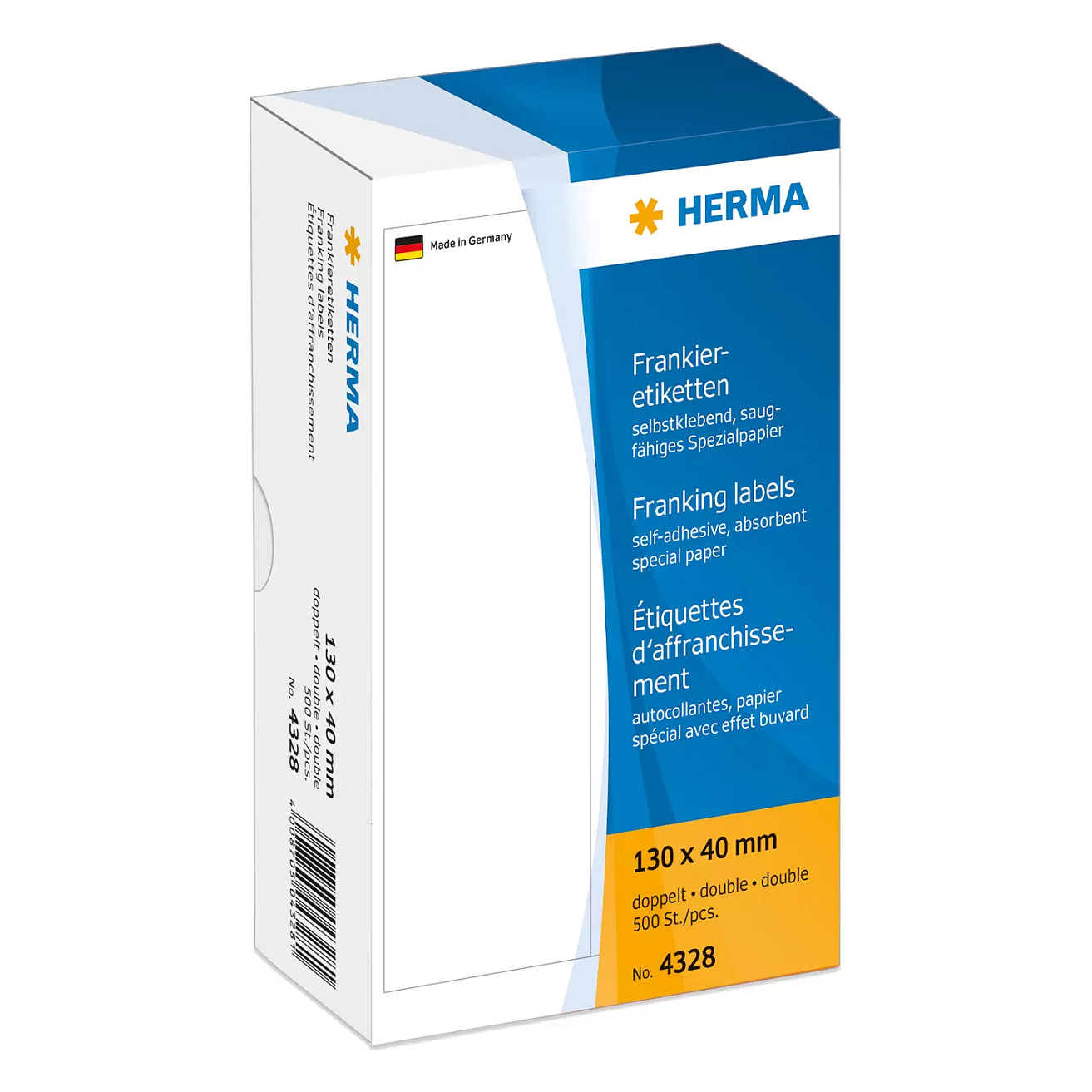 HERMA Frankieretiketten 130,0 x 40,0 mm Papier