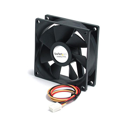 80x25mm Ball Bearing Quiet Computer Case Fan w/ TX3 Connector