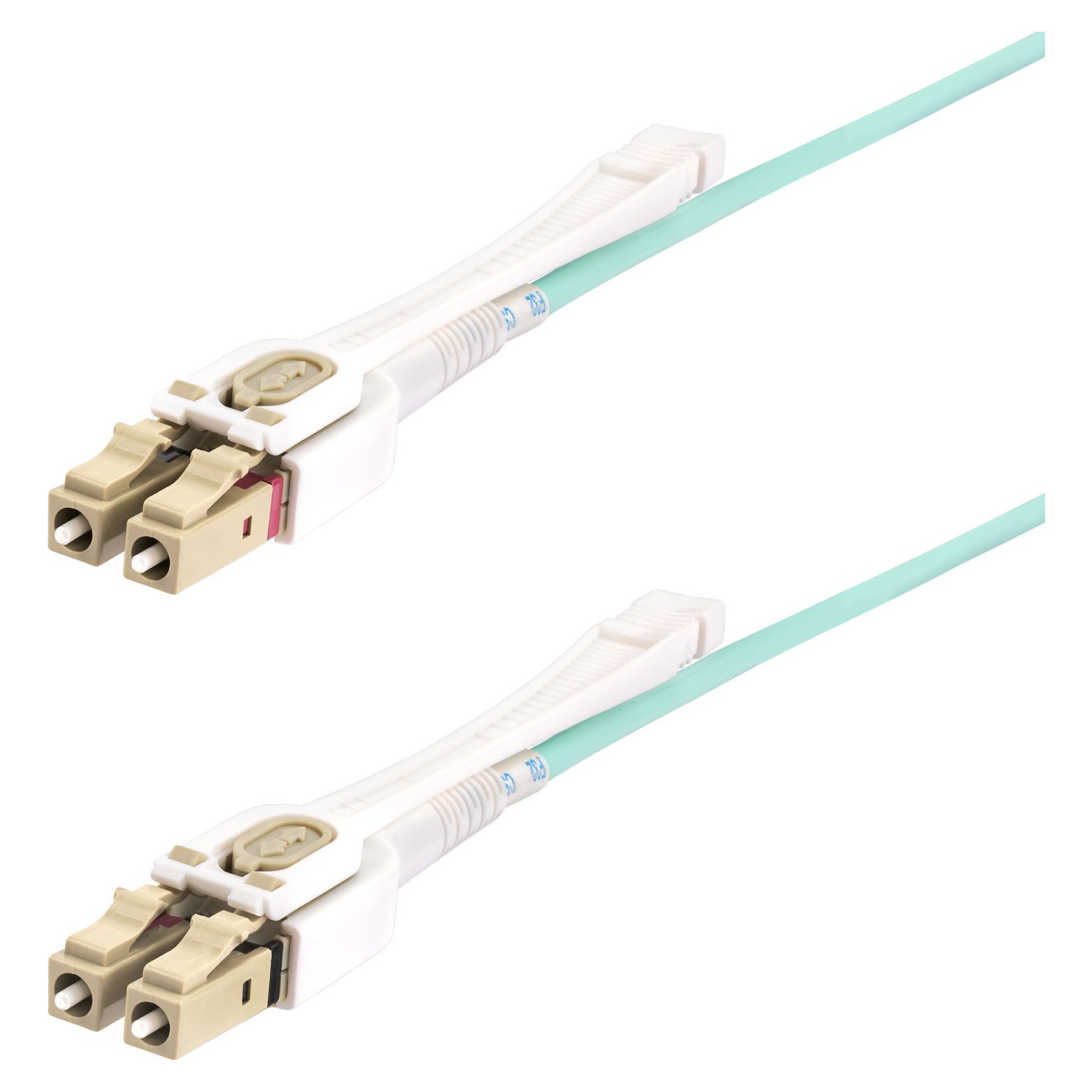 4m LC/LC-UPC OM4 Multimode Glasfaser Patchkabel, Push-Pull - Patch-Kabel - LC/UPC Multi-Modus (M)