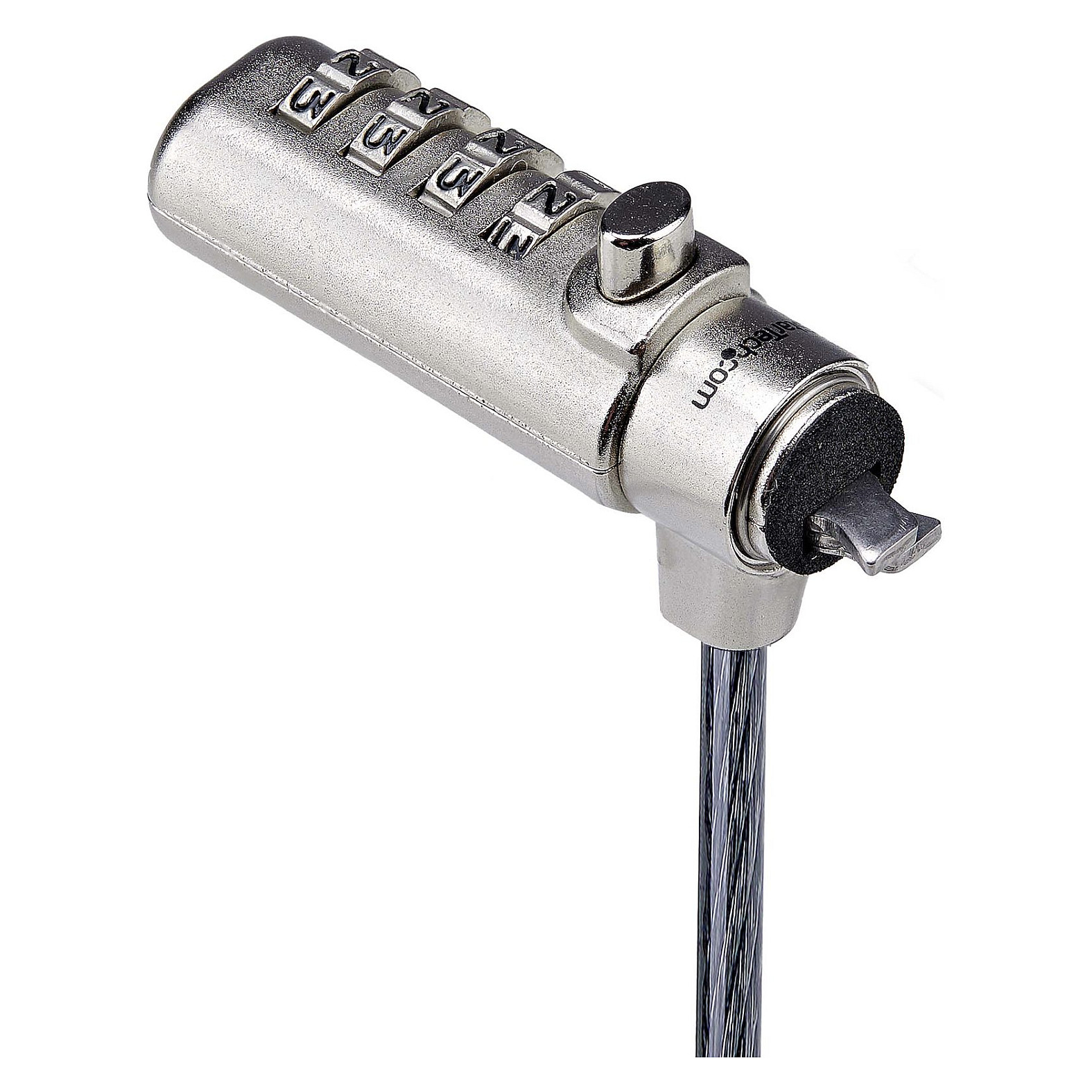 Slim Lock Noble Wedge Slot Compatible, 6.6ft Locking Cable - Sicherheitskabelschloss - 2 m - TAA-konform