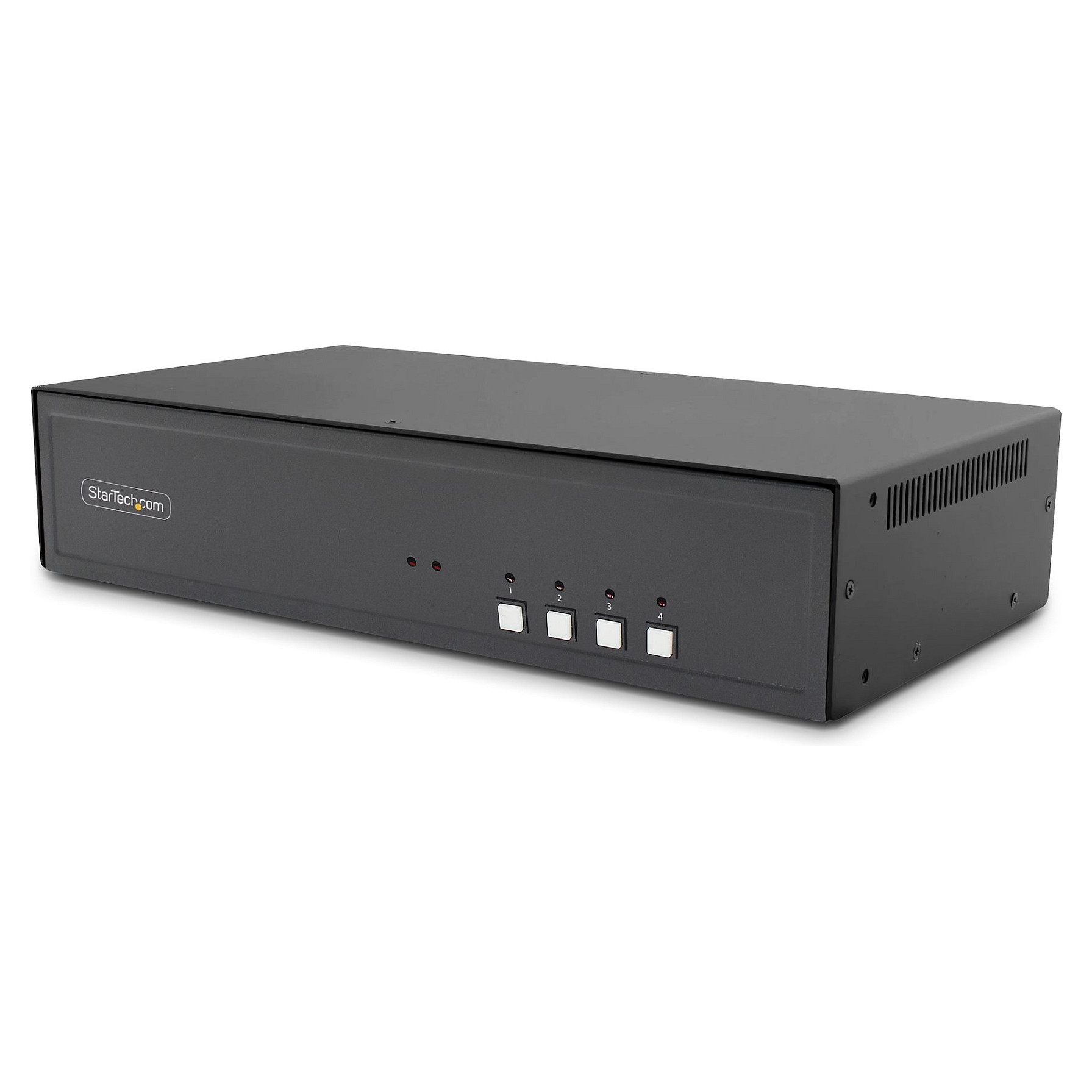 4-Port Dual-Monitor Secure KVM Switch HDMI-DP 4K 60Hz NIAP 4.0 Zertifizierter Desktop KVM Umschalter 4 PCs 2monitore