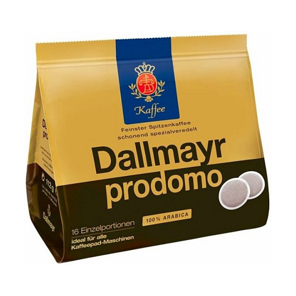DALLMAYR Kaffee prodomo, 16 Pads