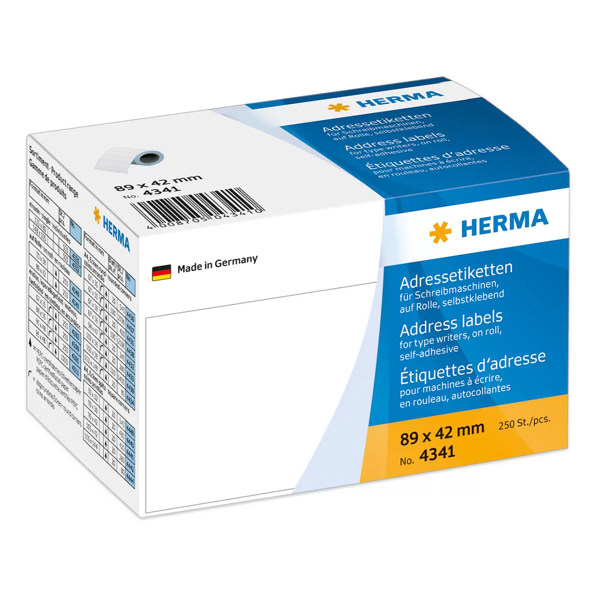 HERMA Adressetiketten 89,0 x 42,0 mm Papier