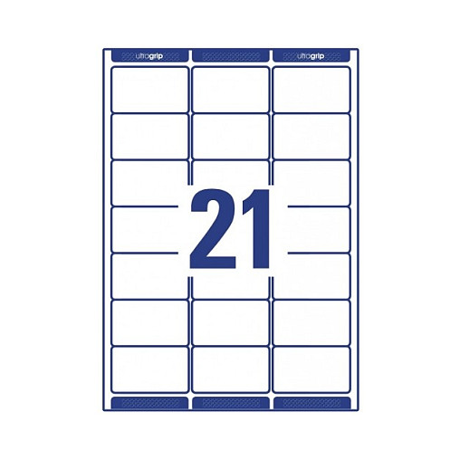 AVERY Zweckform Adressetiketten 7160-10 weiß 63,5 x 38,1 mm