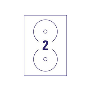 AVERY Zweckform CD-Etiketten ClassicSize
