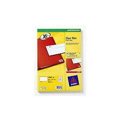 AVERY Zweckform Etiketten L7551-25 weiß 38,1 x 21,2 mm Papier