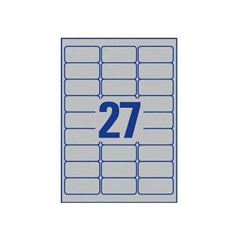 AVERY Zweckform Typenschildetiketten 63,5 x 29,6 mm Papier