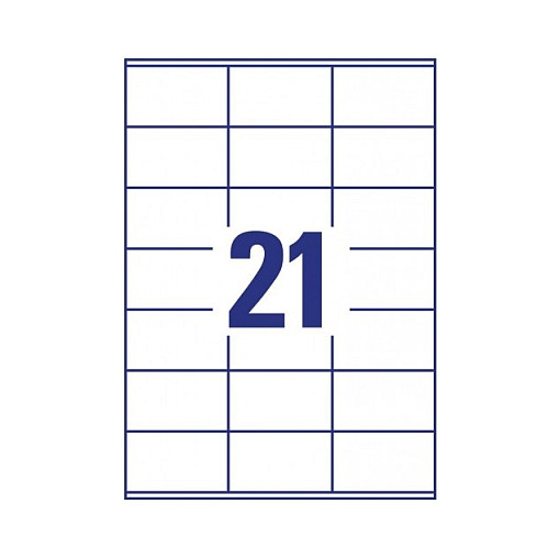 AVERY Zweckform Etiketten 3481-10 weiß 70,0 x 41,0 mm