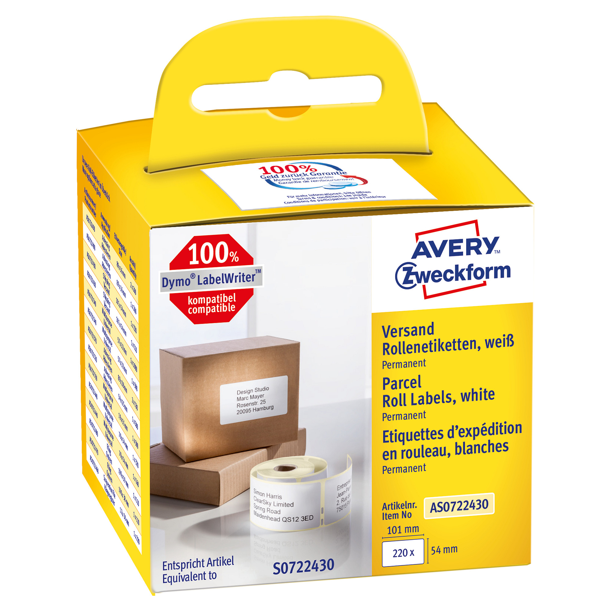 AVERY Versand-/Adress-Etiketten Papier
