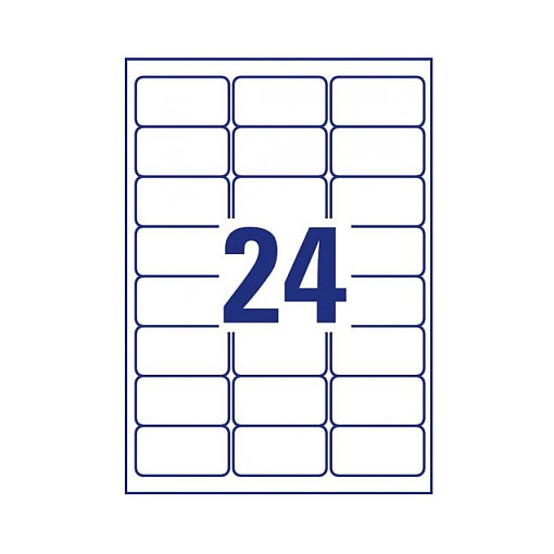 AVERY Zweckform wetterfeste Folienetiketten 63,5 x 33,9 mm