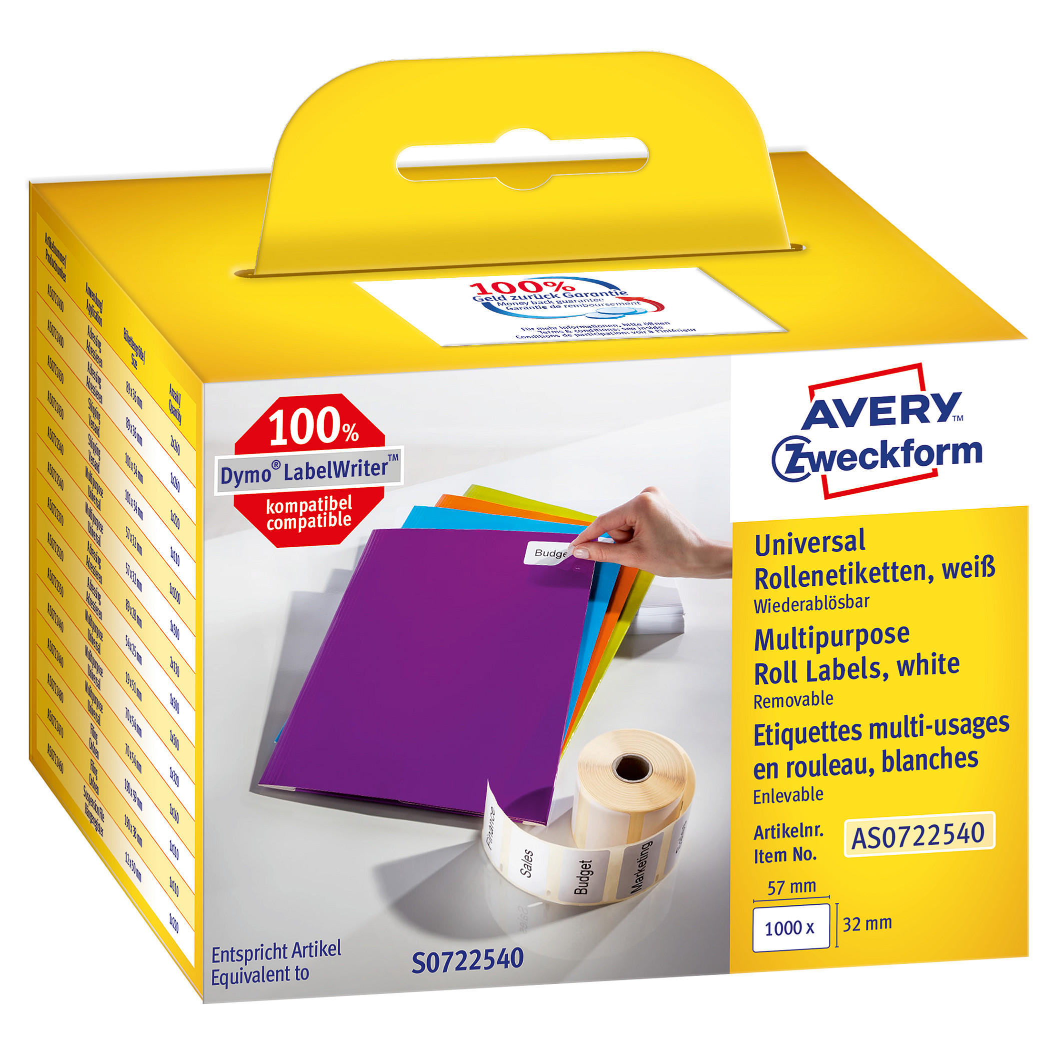 AVERY Vielzweck-Etiketten Papier