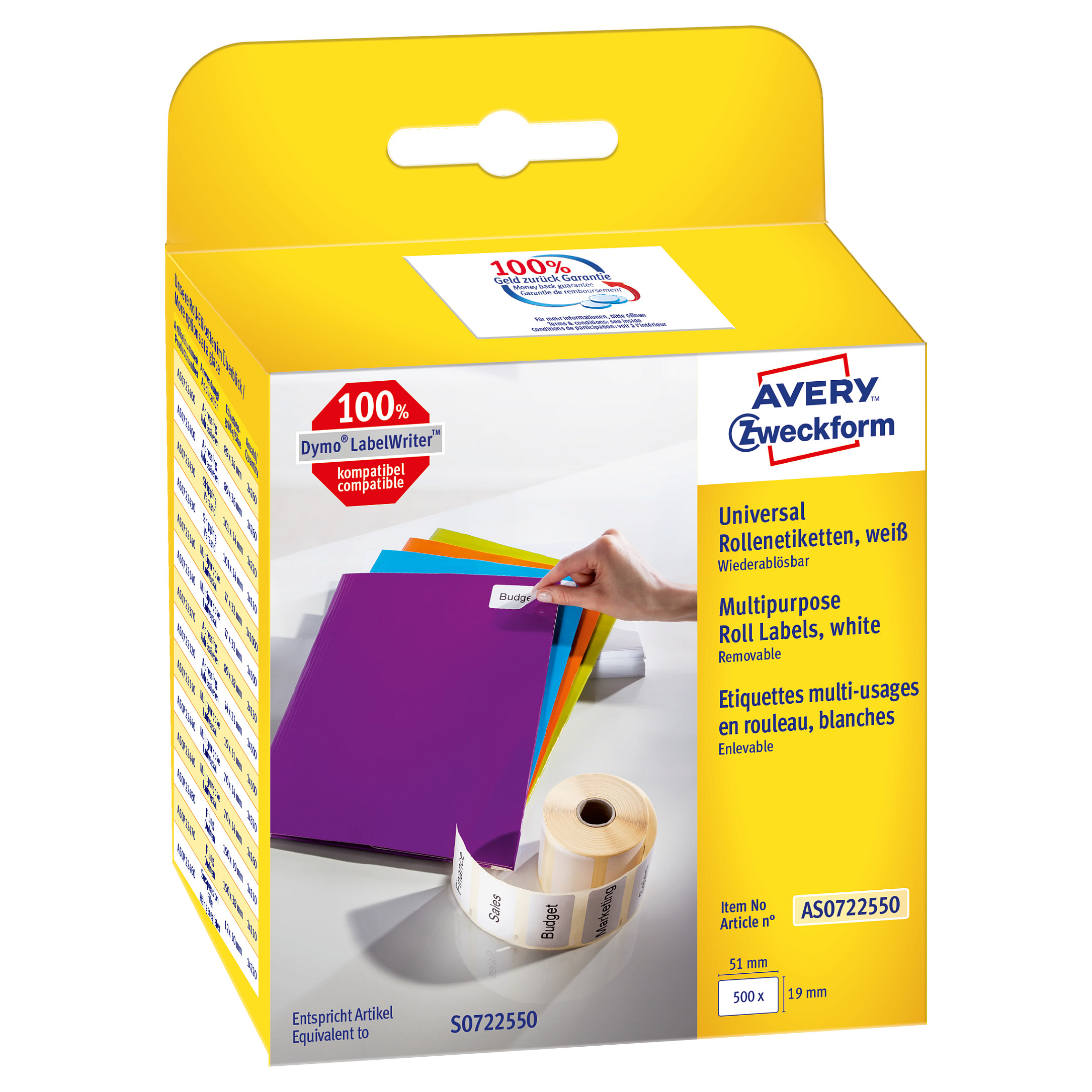 AVERY Vielzweck-Etiketten Papier