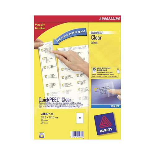 AVERY Zweckform Folien-Versandetiketten 210,0 x 297,0 mm Papier