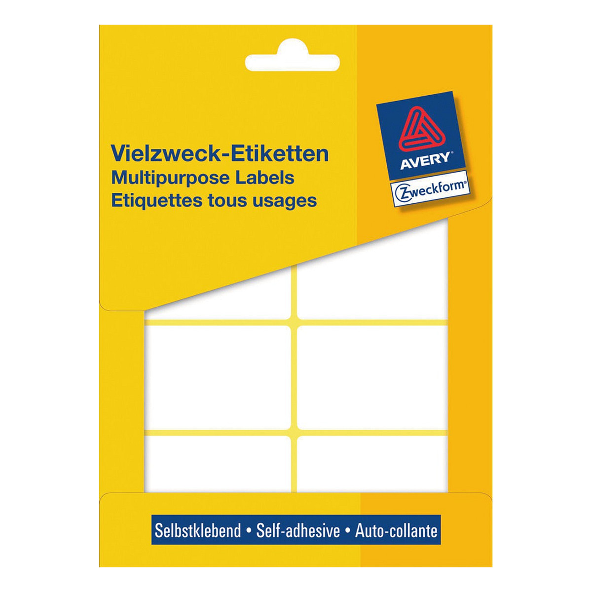 AVERY Zweckform Etiketten 54,0 x 35,0 mm Papier