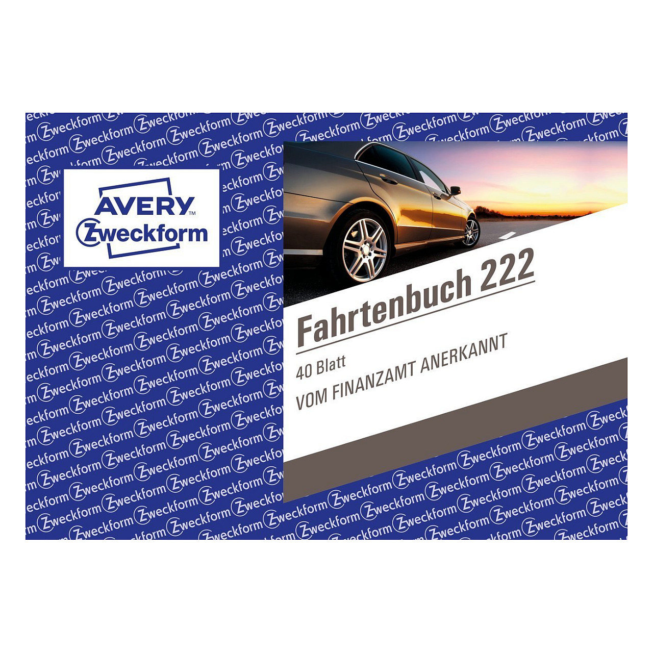 AVERY Zweckform Formularbuch , Fahrtenbuch, , A6 quer