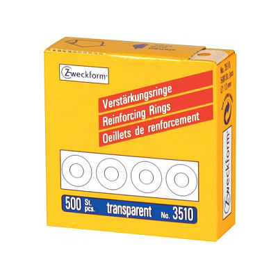 AVERY Zweckform Lochverstärker transparent, 500 St.