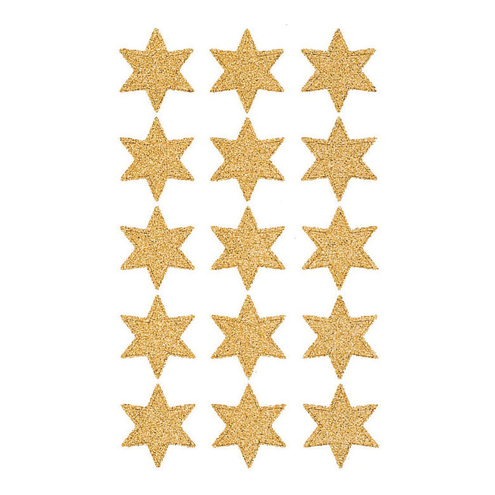 AVERY Zweckform Aufkleber Stern, gold, 30 Etiketten