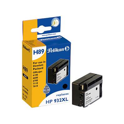 Pelikan Tinte HP H89 HP932XL HP932XL schwarz remanufactured Tinte Kompatibel