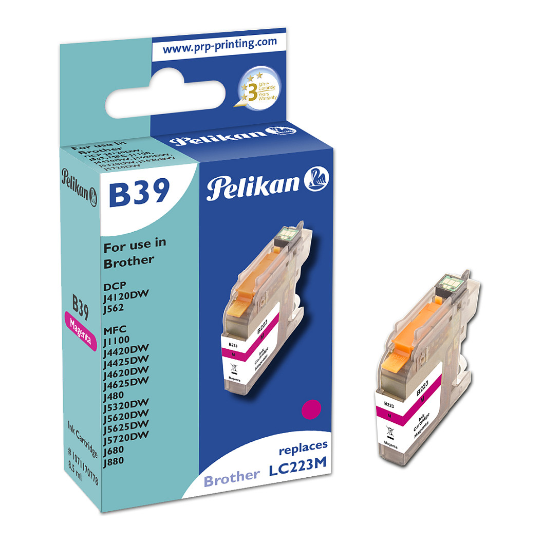 Pelikan Tinte für Brother LC223 M Tinte Kompatibel