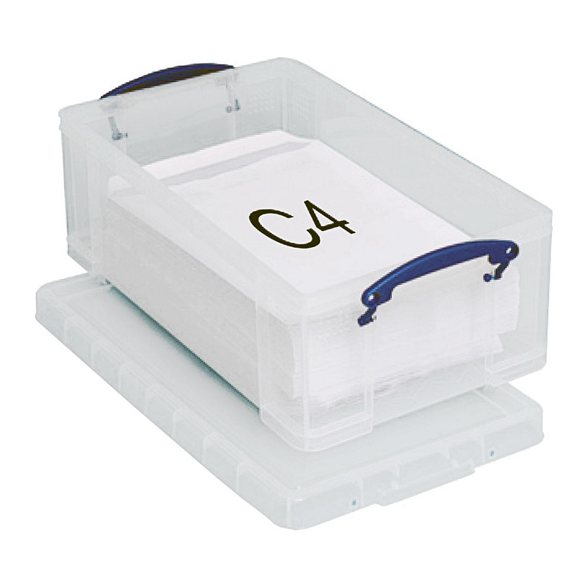Really Useful Box Aufbewahrungsbox 12C Transparent 12 l (B x H x T) 46.5 x 15.5 x 27 cm 1 St.