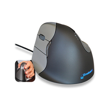 VM4L Maus Kabelgebunden ohne Bluetooth Schwarz Für Rechts- und Linkshänder