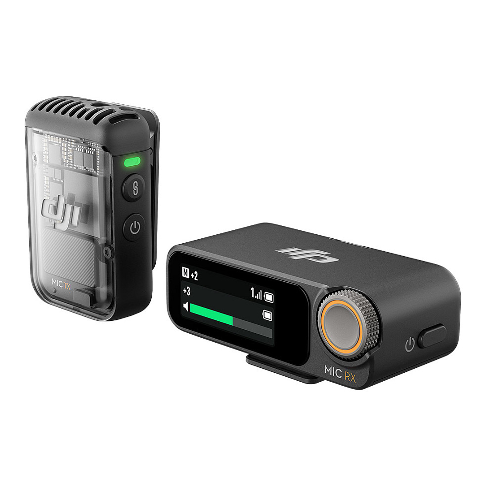 DJI Mic 2 (1 Sender + 1 Empfänger) Shadow Black Mediaplayer