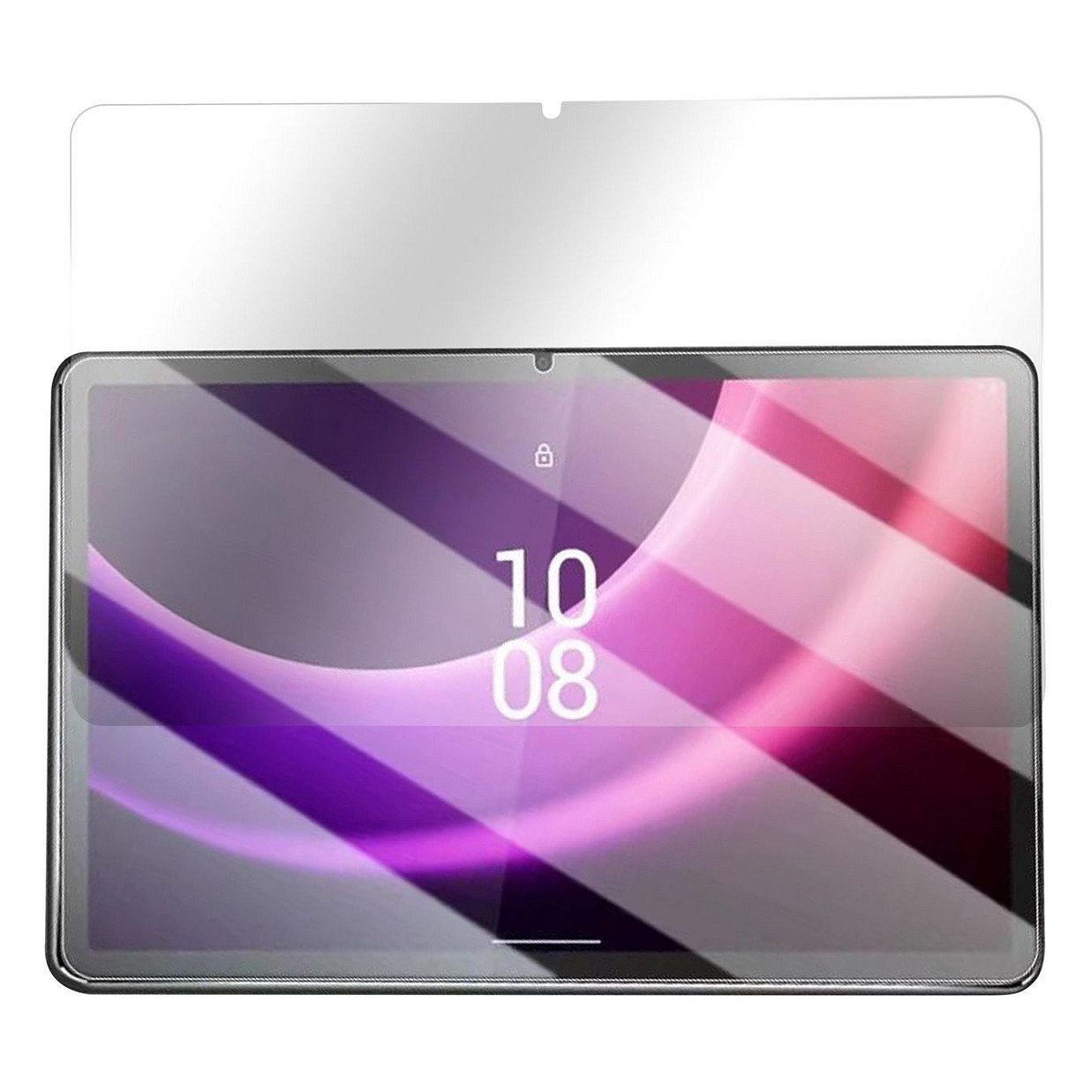 eSTUFF Lenovo Tab M11 Displayschutz Tempered Glass Full Cover Blickschutz