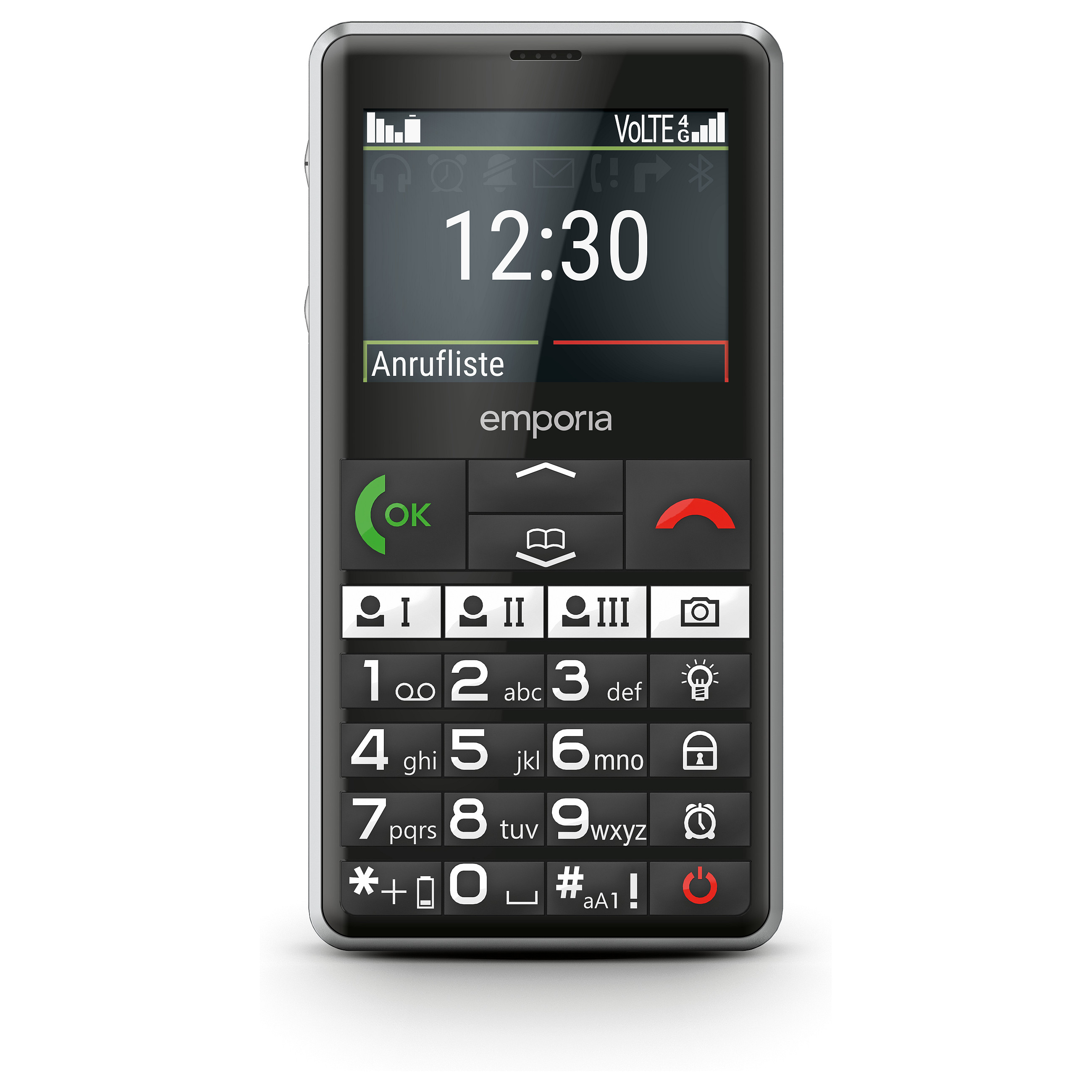 Emporia emporiaPURE (V76), LTE/4G, (V3) Grotastenhandy, black
