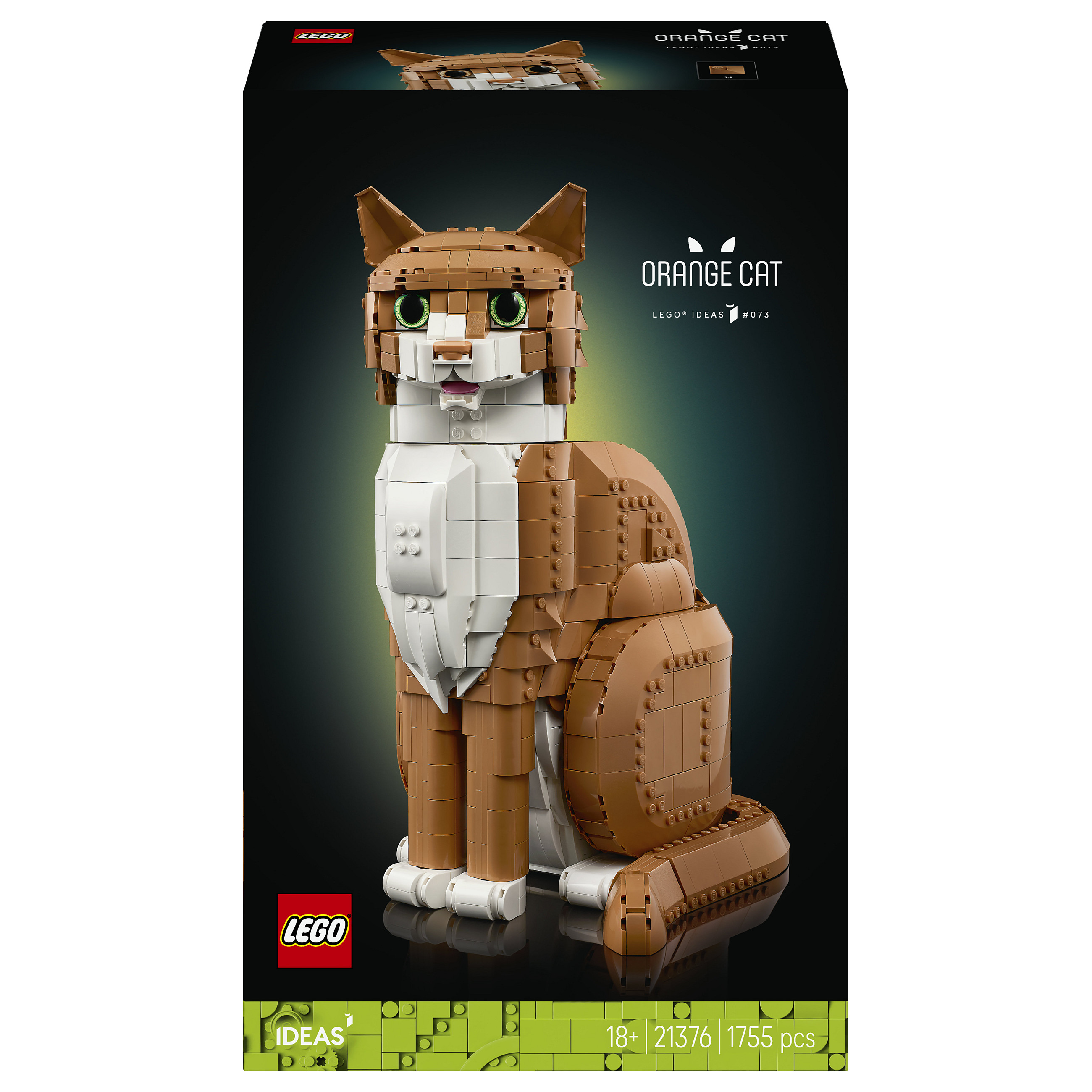 LEGO Ideas- Orangefarbene Katze