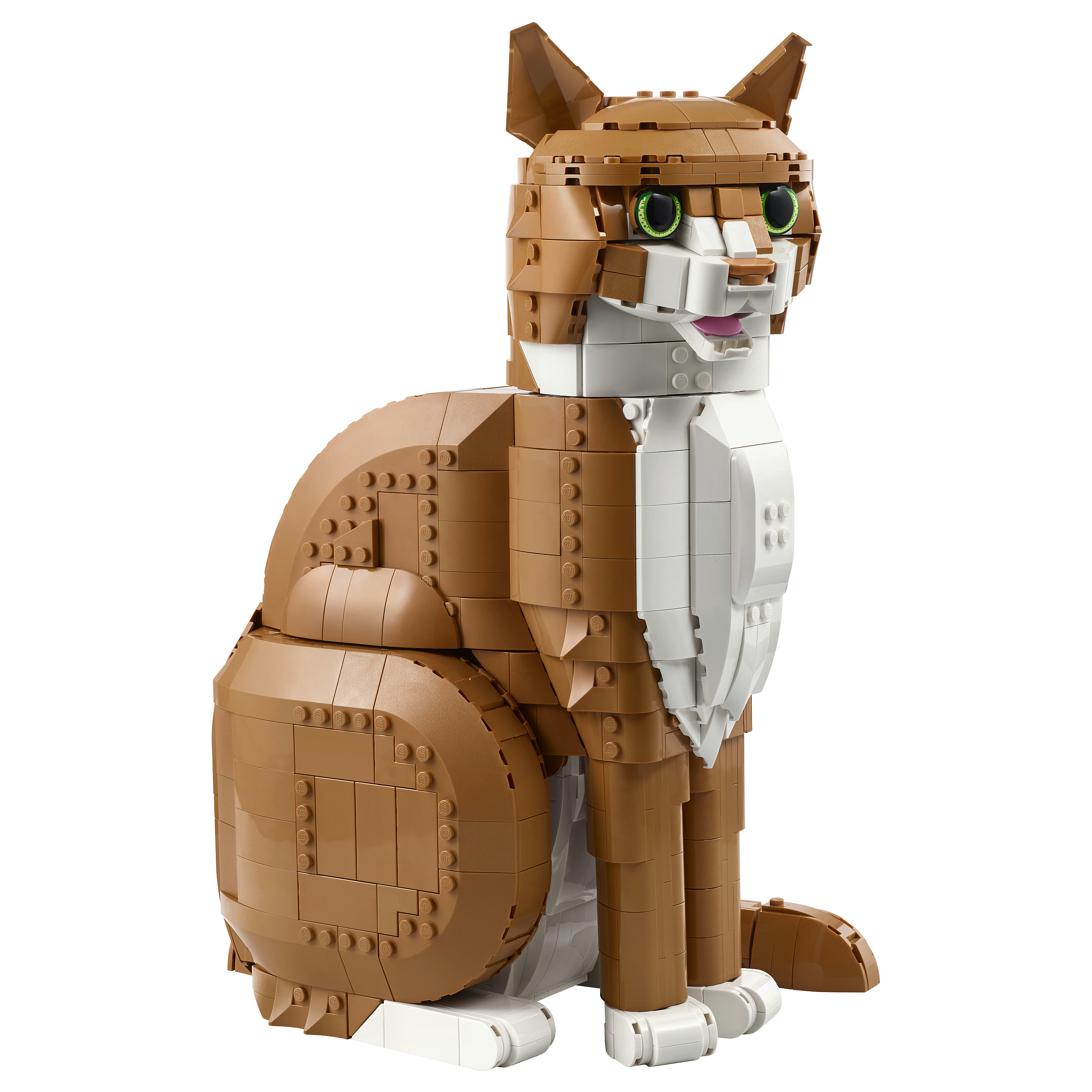 LEGO Ideas- Orangefarbene Katze