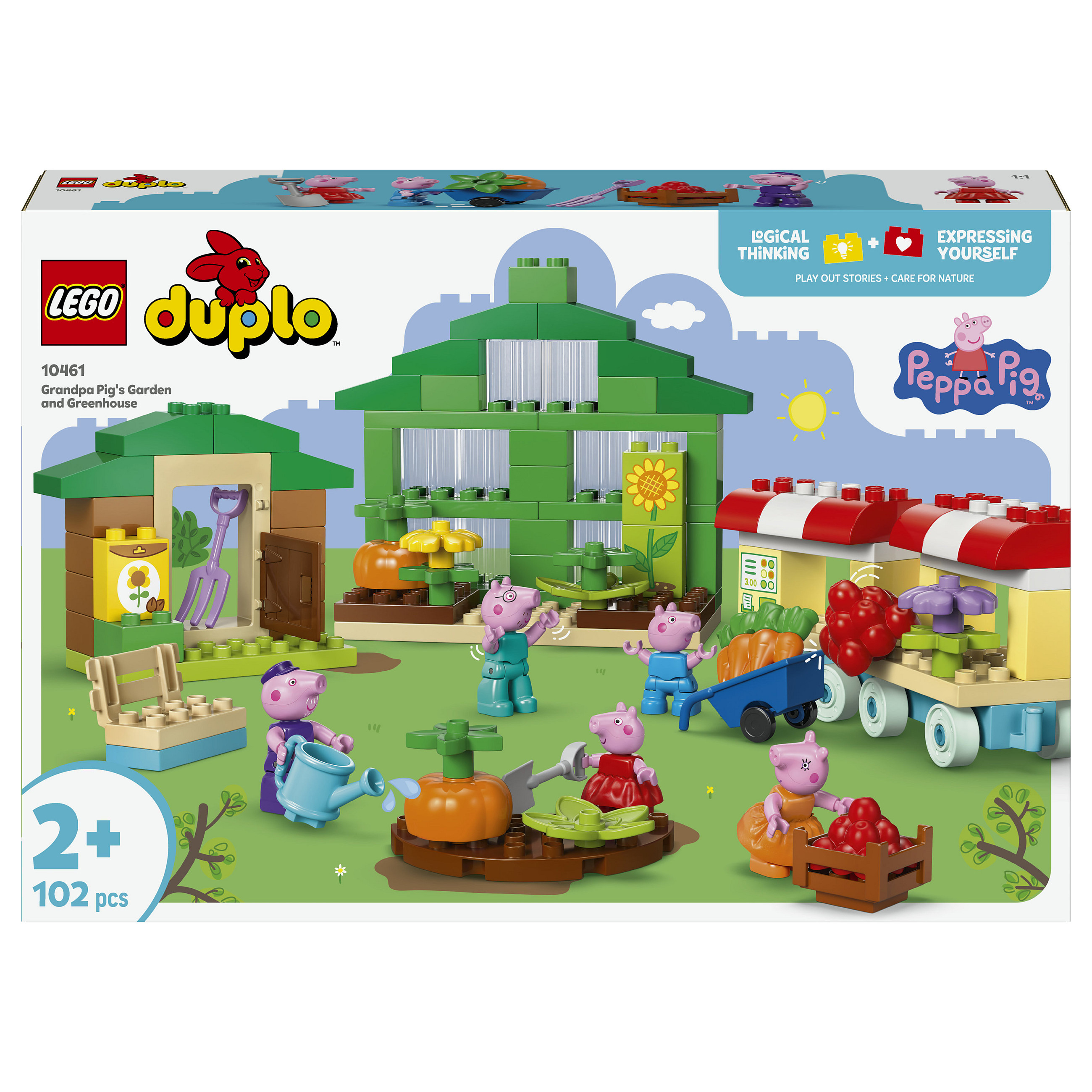 LEGO Opas Garten und Gewächshaus