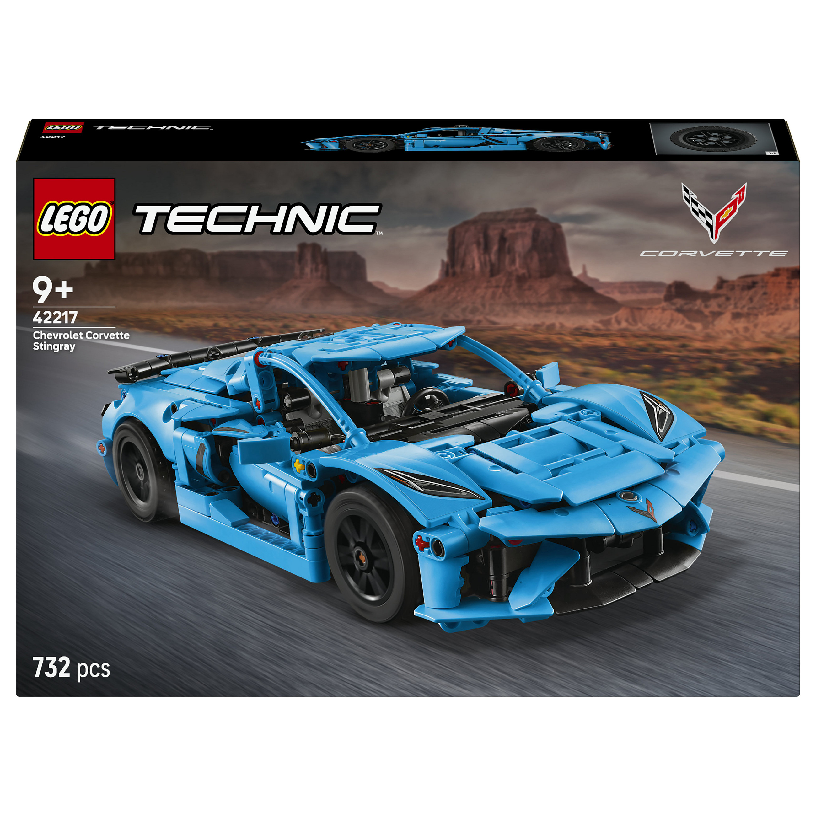 LEGO Technic - Chevrolet Corvette Stingray in Blau