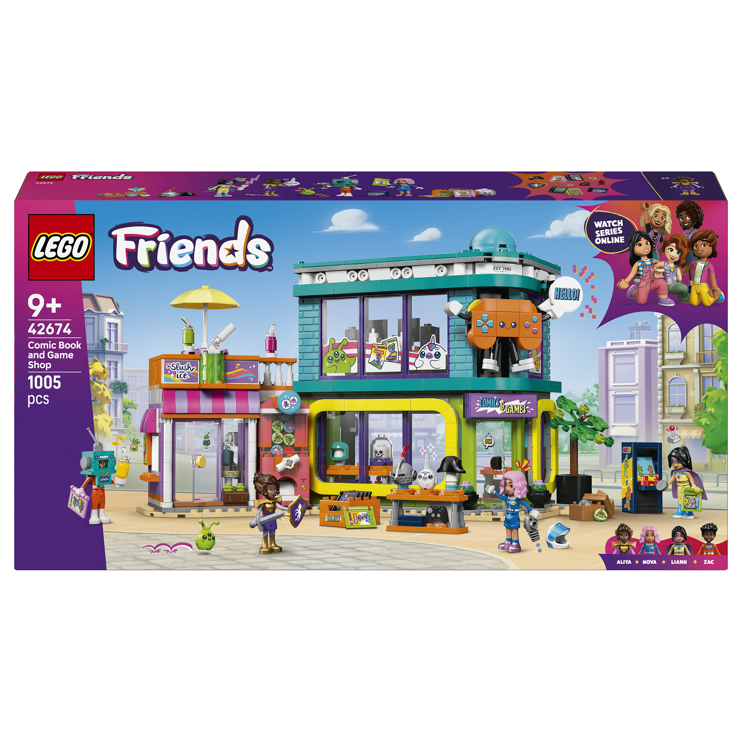LEGO Friends - Comic- und Spieleladen