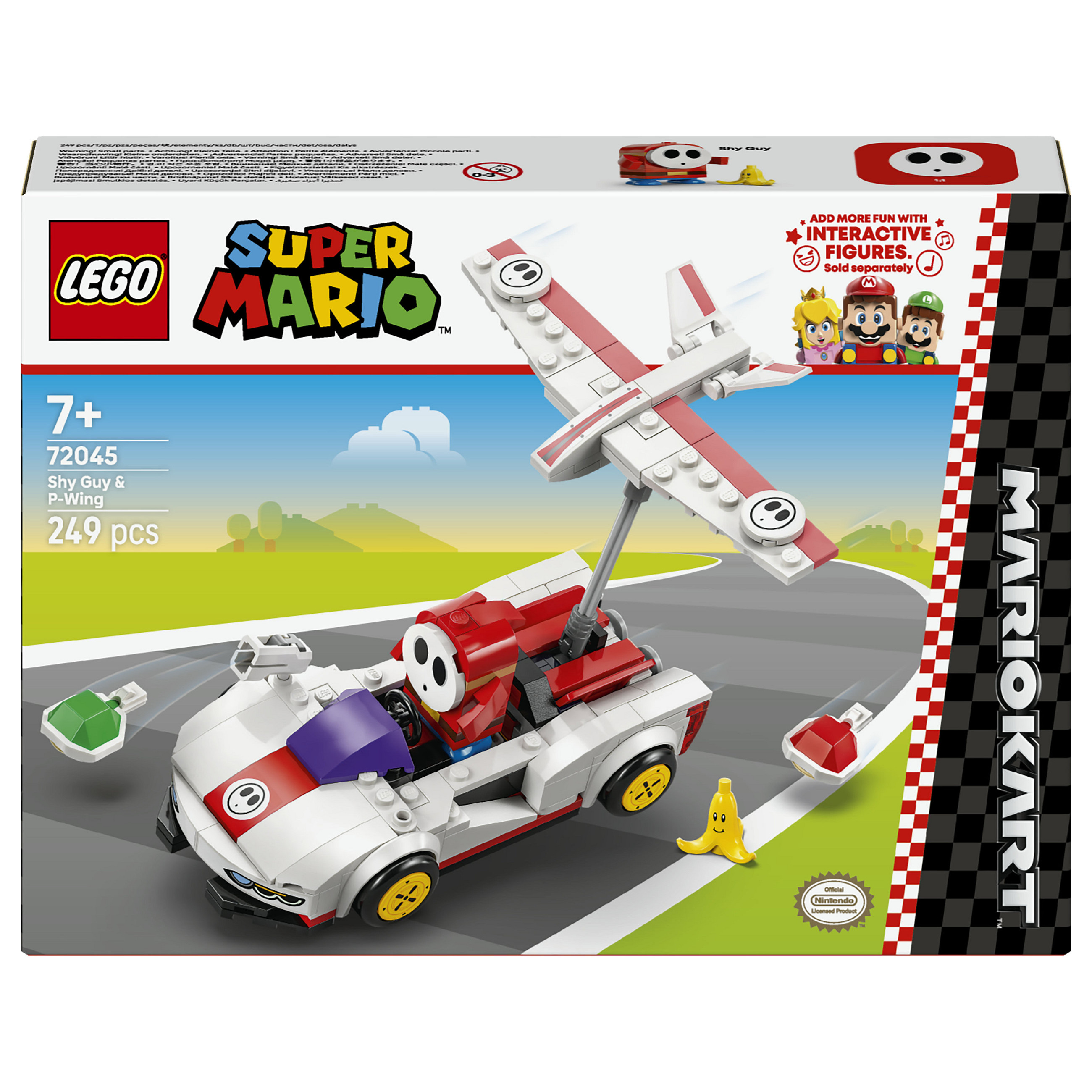 LEGO Super Mario - Mario Kart - Shy Guy & Flügel-Raser
