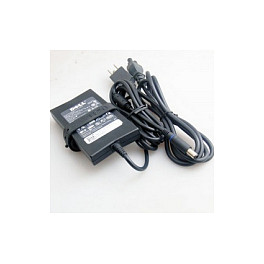 N Dell AC Adapter 19.5V 3.34A 65W (7.4mmx5.0mm) Includes Power Cable New Style PA-12 Rounded Sides
