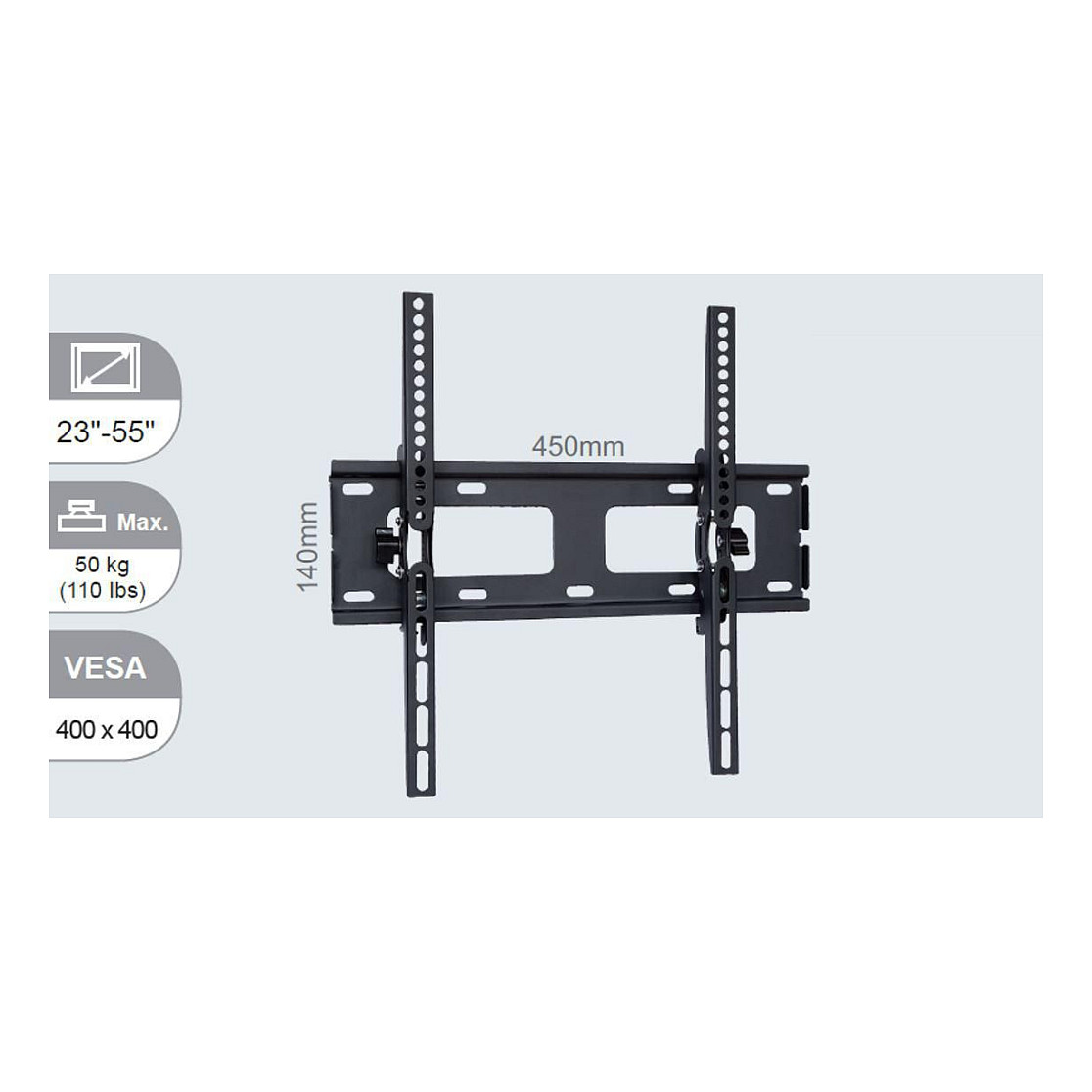 Wall mount medium tilt up to Display Zubehör