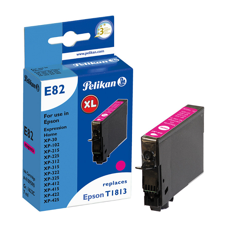 Pelikan Tinte Epson E82 T1813 magenta kompatibel Tinte Kompatibel