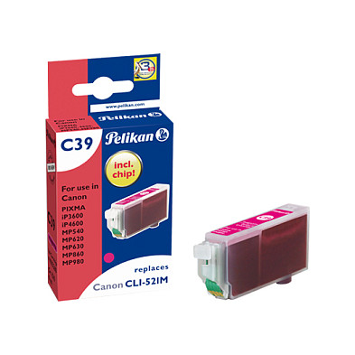 Pelikan Tinte Canon C39 CLI521 ma magenta kompatibel Tinte Kompatibel