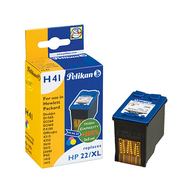 Pelikan Tinte HP22 C9352CE Tricolor remanufactured retail Tinte Kompatibel