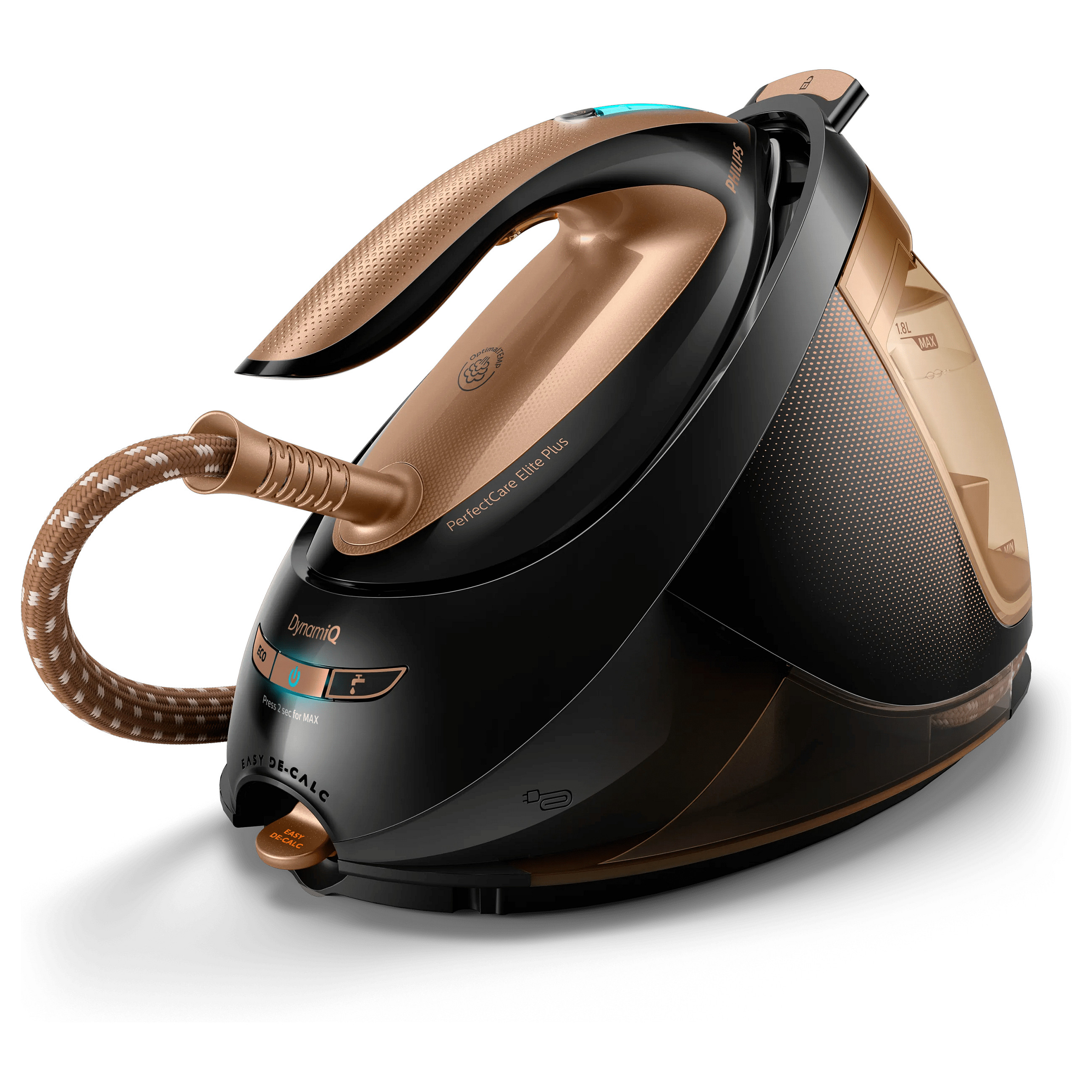 Philips PerfectCare Elite Plus GC9682/80 (schwarz/bronze)