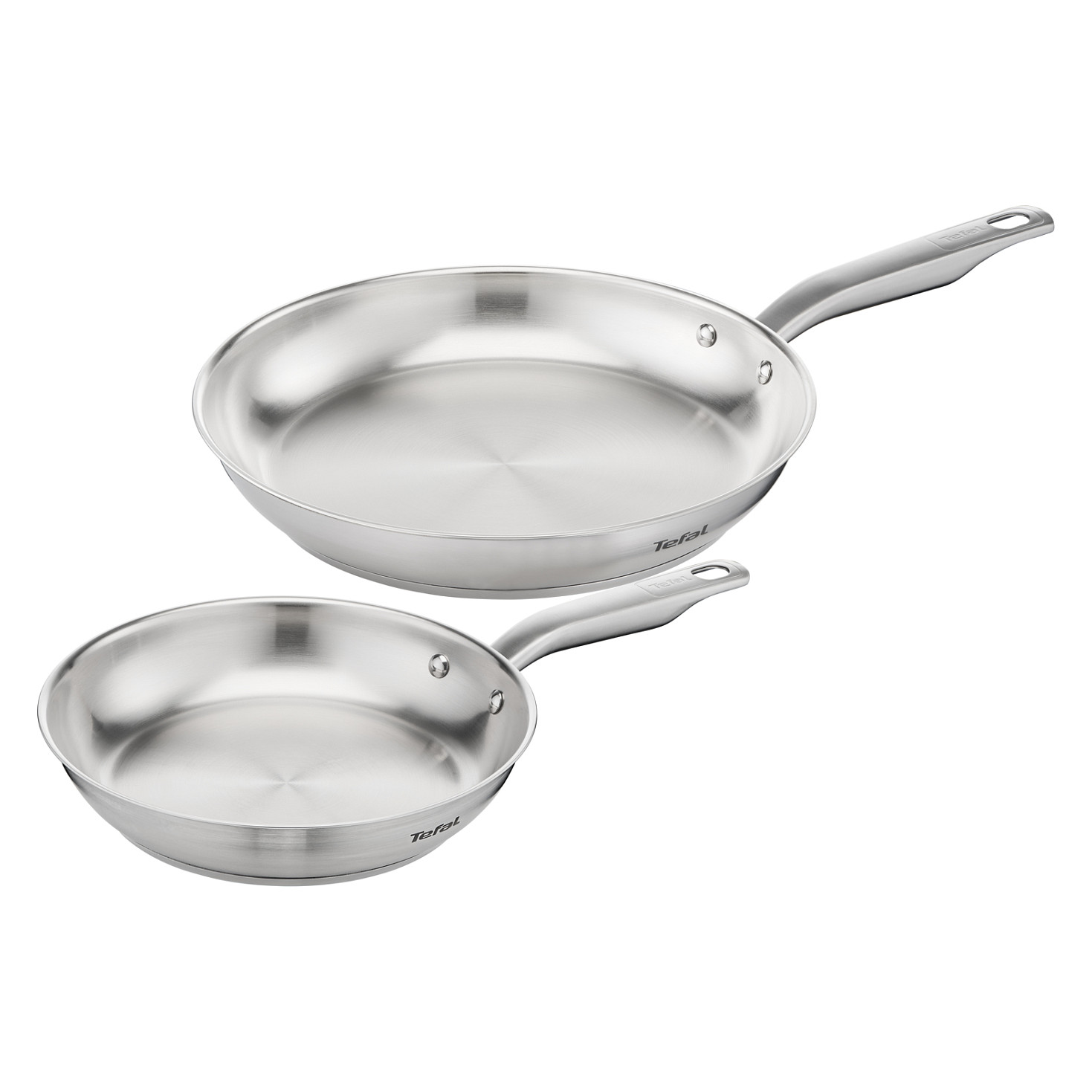 Tefal Virtuoso 2-teiliges Pfannenset 24 + 28 cm E492S2 Haushaltskleingeräte