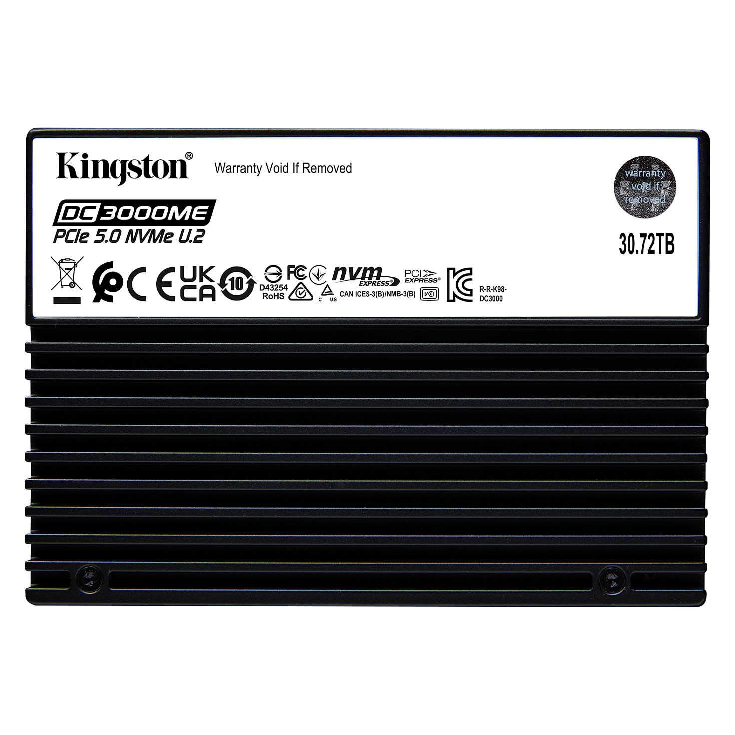 30.72TB Kingston DC3000ME U.2 PCIe 5.0 NVMe TCG Opal Enterprise
