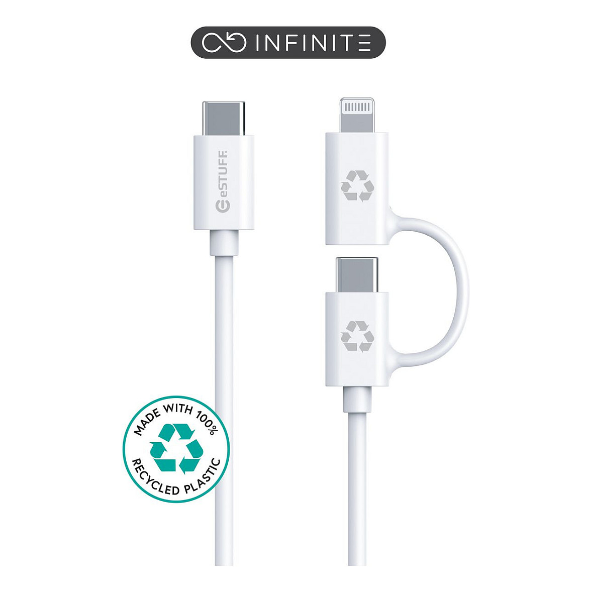 eStuff INFINITE (GRS) Super Soft 100 Recycled TPE 2IN1