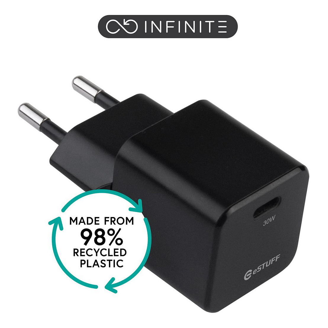 eStuff INFINITE (GRS) USBC Charger