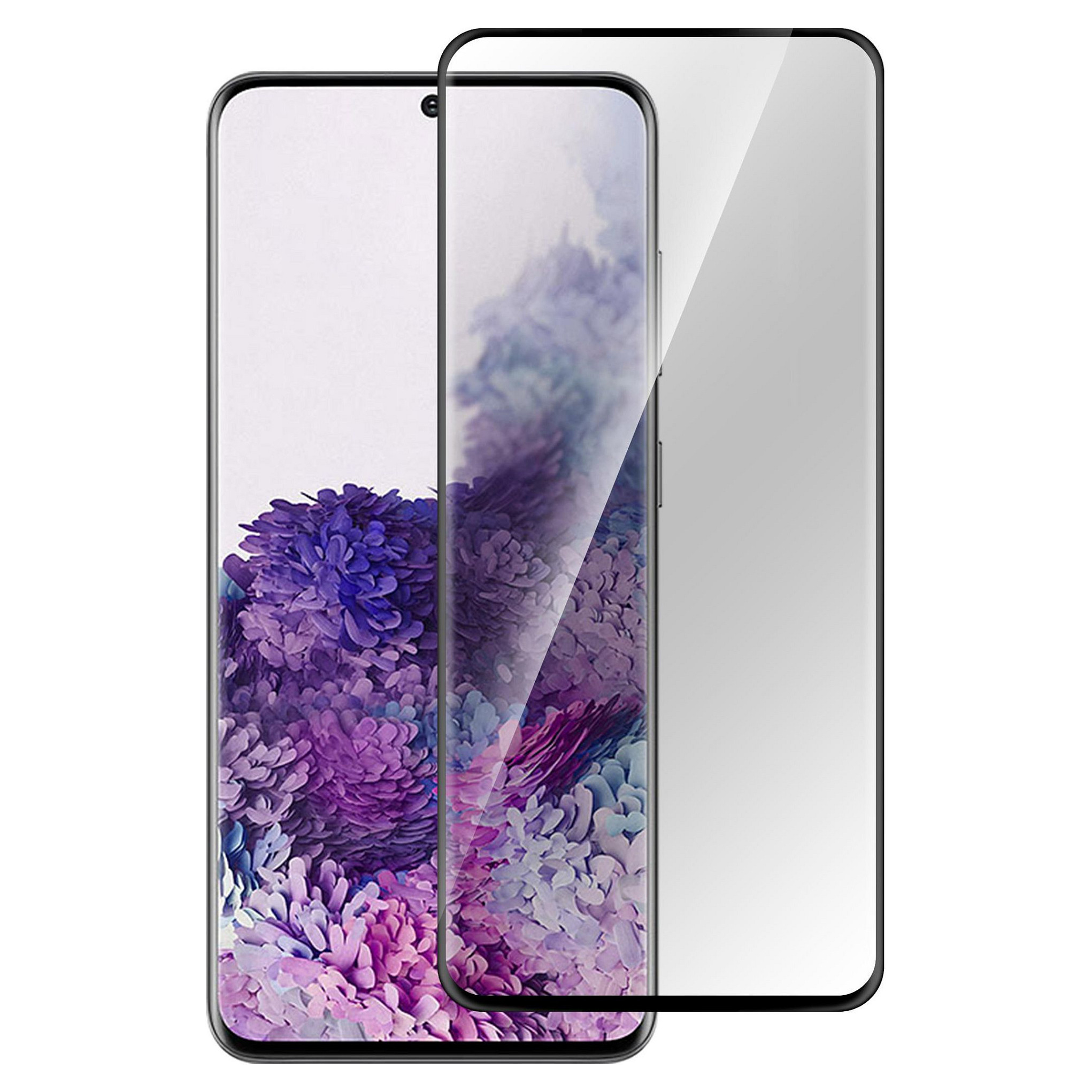 eStuff Galaxy S20/5G Black Curved Edge, Edge Glue