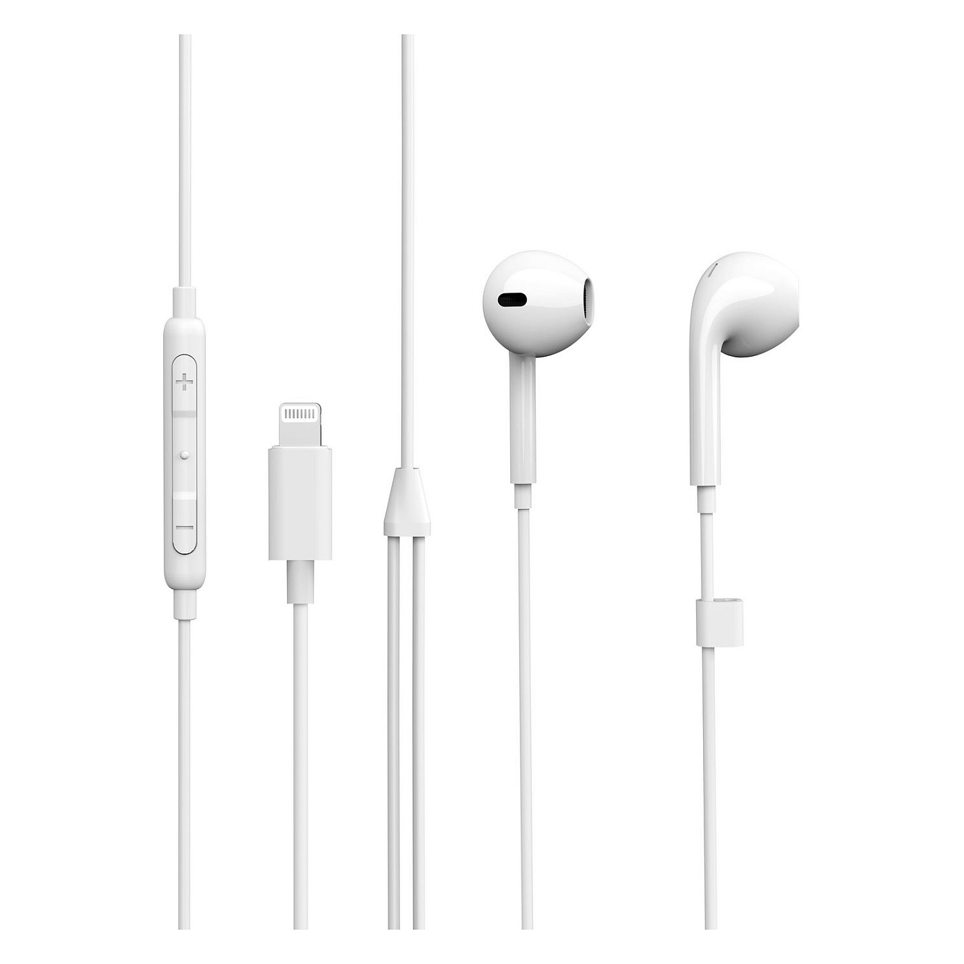 eStuff Inear Headphone Earpod with MFI lightning plug for