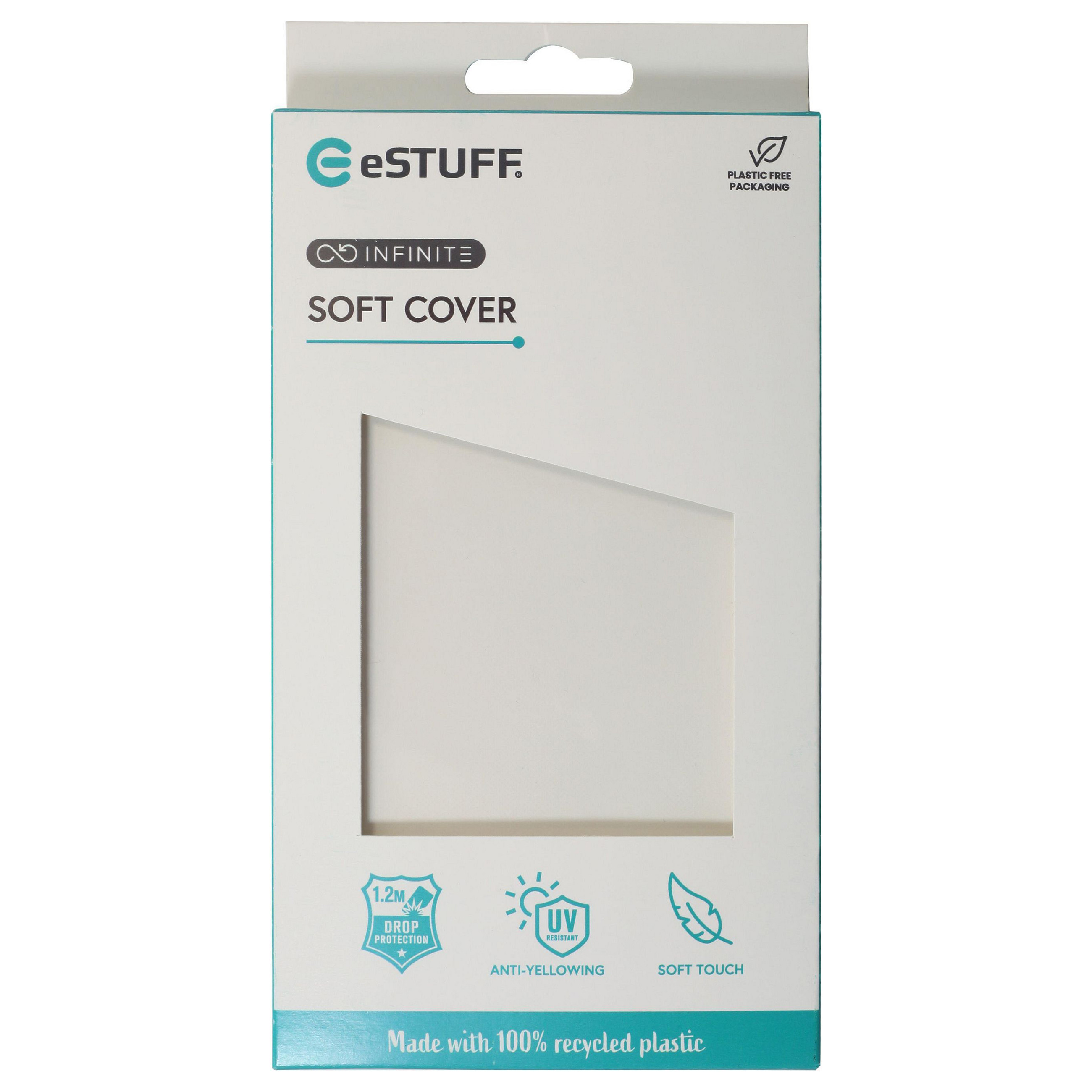 eStuff INFINITE VIENNA iPhone 12/12 Pro Clear Cover. Material